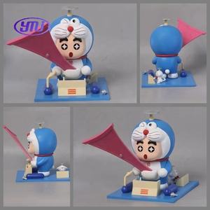 Pastello Shin Chan Doraemon Crossover macchina del tempo porta figura in scatola decorazione da collezione - Product Image 6