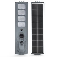 Lampe solaire de route tout-en-un DC extérieure étanche IP65 400W 6000-6500K 12000lm pour jardin, hôtel, paysage, parc à thème, stades sportifs