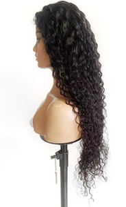 Peluca de Alta Calidad de 30 Pulgadas, Estilo <span class=keywords><strong>Clueless</strong></span>, Ondas Naturales, con Frente de Encaje HD, 100% Cabello Humano Virgen, sin Pegamento, con Cierre de Encaje - Product Image 5