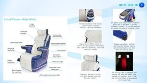 Aero-asiento automotriz de lujo, ornamento Interior con MPV, de cuero NAPA, Masaje Neumático para Caravelle <span class=keywords><strong>Multivan</strong></span> - Product Image 4