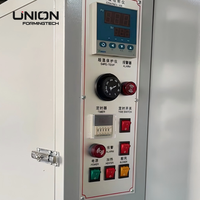 Four de séchage industriel à température moyenne pour plaques de surface solide de 12 mm, application de peinture électrostatique en poudre, chaleur uniforme