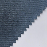 Tissu sergé bleu marine teint en masse 280g/m² 12cal/cm² 8OZ, largeur 150cm, pour protection électrique