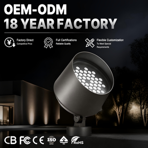 โคมไฟใต้ดินอลูมิเนียมอัลลอยด์ LED สำหรับภายนอกอาคาร IP66 150W ปรับสี RGBW ได้ ความสว่างสูง ได้รับการรับรองมาตรฐาน Energy Star รับประกัน 5 ปี - Product Image 3
