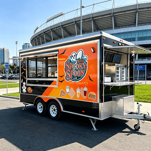 Remolque Móvil para Churros en España, Camión de Café, Panadería, Caravana de Comida para Venta en Estados Unidos, Quiosco de Calle - Product Image 5