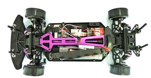 Hsp Racing 94123 Pro 1/10 Không Chổi Than Quy Mô 1 Powered Drift RC Xe 2.4G 4x4wd 1/10 Không Chổi Than Quy Mô 1 Powered Drift RC Xe - Product Image 6