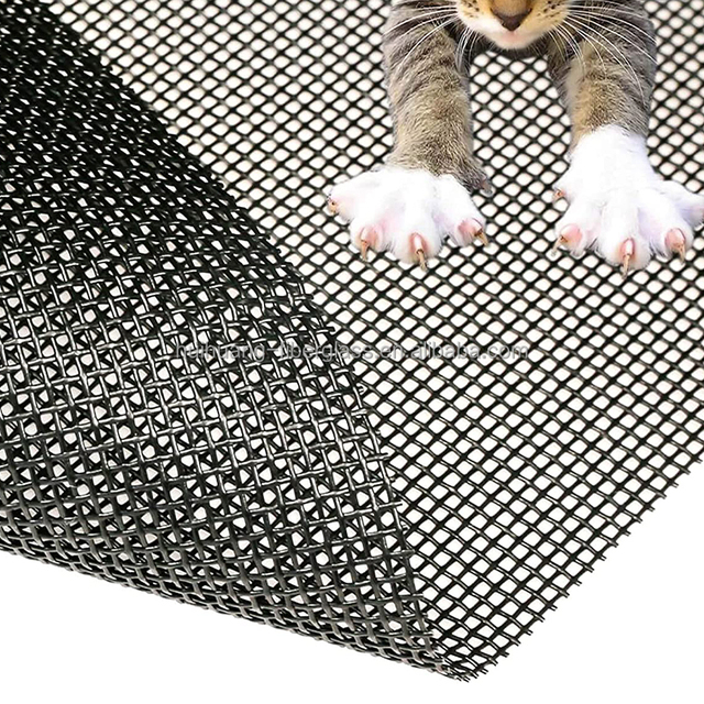 Modern PVC-Coated Polyester Cat Safety Screen Mesh Door & Window Net for Home or Hotel Patio Screen Safety Mesh