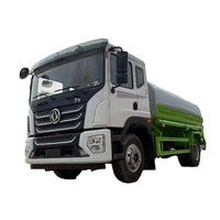 Camion-citerne à eau diesel Dongfeng Huashen T5 4X2, canon à eau haute pression 12CBM, largeur de pulvérisation 15-30M, EURO 5, lutte contre les incendies