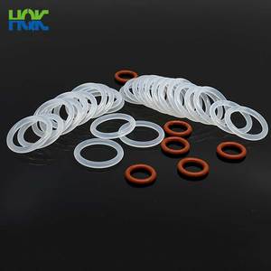 حلقات O من السيليكون من الدرجة الغذائية مقاومة للحرارة ملونة من السيليكون الشفاف حلقات O - Product Image 3