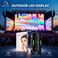 Mur vidéo LED extérieur P2.604 pour location, écran de scène couleur IP65 pour concerts avec fréquence de rafraîchissement de 3840 Hz
