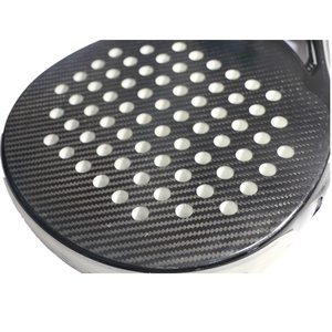 Pagaie de Tennis de plage OEM, <span class=keywords><strong>Surface</strong></span> en Fiber de carbone avec noyau à mémoire EVA mousse flexible - Product Image 4