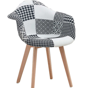 <span class=keywords><strong>Sillón</strong></span> <span class=keywords><strong>tapizado</strong></span> de tela cómoda para salón, comedor para silla de ocio, sala de estar - Product Image 3