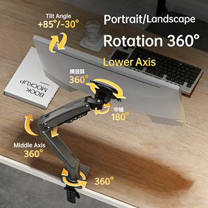 <span class=keywords><strong>Soporte</strong></span> para <span class=keywords><strong>Monitor</strong></span> NB F80, <span class=keywords><strong>Soporte</strong></span> <span class=keywords><strong>Elevador</strong></span> de Altura para Computadora, Brazo Mecánico Neumático, <span class=keywords><strong>Soporte</strong></span> de Escritorio para Computadora con Función de Elevación y Refrigeración - Product Image 5