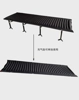 Lit de camping gonflable moderne en alliage d'aluminium, pliable et portable, idéal pour hôtels et parcs - Offre spéciale