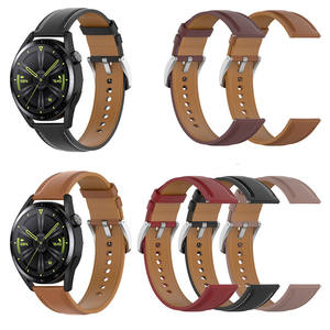 वास्तविक चमड़े के स्मार्ट वॉच बैंड नवीनतम 20 मिमी 22 मिमी के लिए फिट 4 क्लासिक 3 सक्रिय 2 s3 गियर खेल - Product Image 6