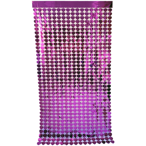 Cortina con flecos de papel de aluminio y corazón de melocotón, decoración de ventanas de fiesta, color <span class=keywords><strong>oro</strong></span> rosa, versión completa - Product Image 4