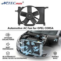OE 1341307 1341253 90469469 12V 24V pièces automobiles ventilateur de radiateur électrique AC.117.164 ventilateur de condenseur de refroidissement de moteur de voiture pour OPEL CORSA