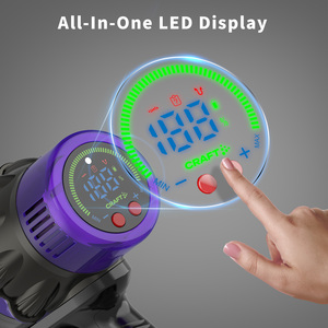 <span class=keywords><strong>Aspirapolvere</strong></span> Senza Fili Potente 550W, Forte Aspirazione, Portatile e Leggero, <span class=keywords><strong>Aspirapolvere</strong></span> <span class=keywords><strong>Verticale</strong></span> 2-in-1 - Product Image 4