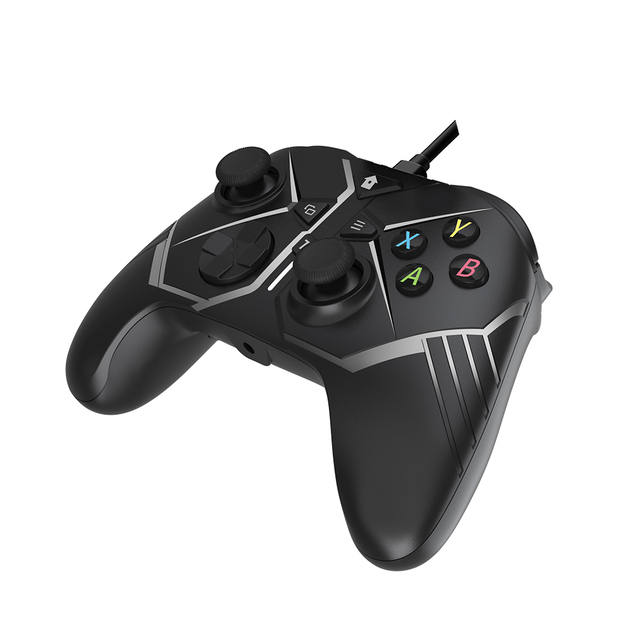 Factory Wholesale High Quality Wired Controller with Vibration Motor and Turbo Button for One/S/X and PC