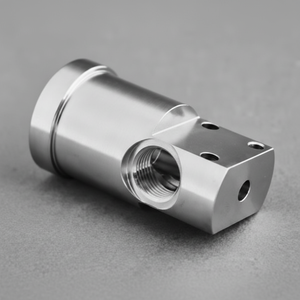 Bloc de collecteur hydraulique/pneumatique Yogi Engineering (Bloc de collecteur de soupapes, Bloc adaptateur) - Modèle Bloc 01 Carbone - Product Image 1