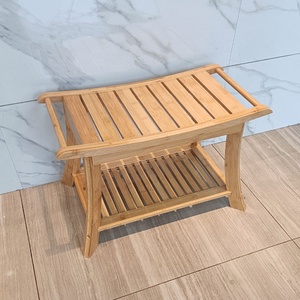 Organizador de ducha de madera personalizado de alta calidad, organizador de <span class=keywords><strong>baño</strong></span>, almacenamiento, <span class=keywords><strong>taburete</strong></span> de ducha de bambú duradero para <span class=keywords><strong>Baño</strong></span> - Product Image 6