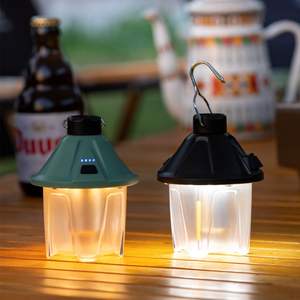 Ningbo Camping <b>Lantern</b> LED Rechargeable Warm <b>White</b> Light 360 Degree Soft Glow Hanging Tent Lamp Outdoor Use - Product Image 4