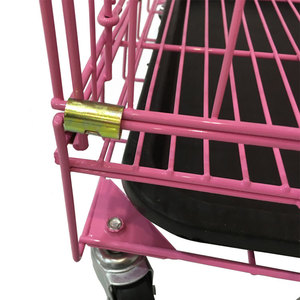 Zunhua Meihua Personnalisable couleur <span class=keywords><strong>Grand</strong></span> Chat <span class=keywords><strong>Furet</strong></span> Cage Chenil Caisse Playpen Box, Maison Pliable pour Petit Animal - Product Image 6