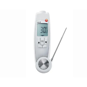 Thermomètre infrarouge Testo 830-T2 avec écran LCD, résolution 0,1°C, mesure de la température des surfaces industrielles - Product Image 4