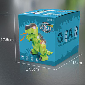 Juguete de Tiranosaurio Rex Transparente con Engranajes Visibles para Niños, Juguete de Dinosaurio Eléctrico con Batería, con Luz y Sonido - Product Image 6