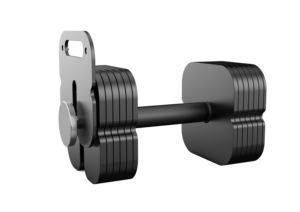 Haltères de gymnastique de musculation de qualité supérieure nouveau Design ensemble d'haltères réglables plaques métalliques haltères réglables - Product Image 5