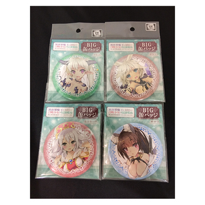 Insignia de Pin de Metal de estaño de ropa de Anime a granel de forma redonda de Aguamarina de Japón para venta al por mayor - Product Image 1