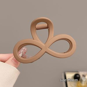 8.5cm <span class=keywords><strong>Extra</strong></span> Large Griffe Clips Épais Bouclés Cheveux Longs Grandes Grandes Pinces À Cheveux Mat Accessoires De Cheveux pour Femmes et Filles - Product Image 4