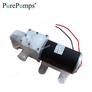 DC Power 12V 80W Cấp Thực Phẩm Màng Silicon Rung Máy Bơm Nước Tăng Áp Cao