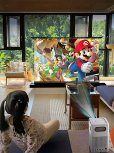 ポータブル4K AndroidスマートプロジェクターBL14Pro 500ルーメンミニホームシアターBluetooth Wi-Fi OEM ODM工場の製品 - Product Image 6