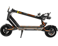 Scooters eléctricos para scooters de cercanías plegables certificados CE en el rango de 55 km de la autopista kukirin G2 45 km /