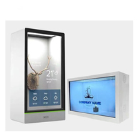 Boîte d'affichage LCD interactive transparente à écran tactile holographique 3D Holobox pour vitrine - Vente chaude