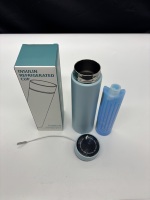 Gobelet isotherme portable pour insuline 48H avec gel réfrigérant, mini boîte à insuline, tasse de refroidissement pour insuline de voyage, pour le stockage des médicaments diabétiques