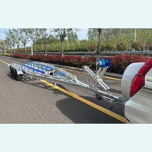 <span class=keywords><strong>Remorque</strong></span> de <span class=keywords><strong>bateau</strong></span> en aluminium à frein hydraulique à trois essieux de 10 m pour <span class=keywords><strong>bateau</strong></span> de 33 pieds Meilleur prix avec VIN&DOT&CE pour le déplacement et le transport de bateaux - Product Image 6