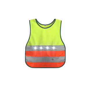 Tissu <span class=keywords><strong>de</strong></span> polyester fluorescent <span class=keywords><strong>de</strong></span> haute qualité couleur <span class=keywords><strong>jaune</strong></span> <span class=keywords><strong>orange</strong></span> haute visibilité 5cm <span class=keywords><strong>gilet</strong></span> <span class=keywords><strong>de</strong></span> <span class=keywords><strong>sécurité</strong></span> à bande réfléchissante grise - Product Image 5