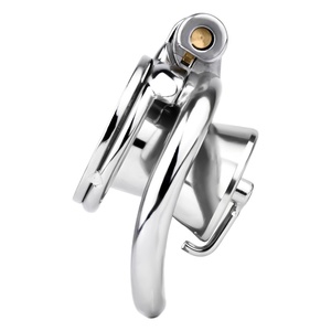 Jaula de Castidad Masculina FRRK con Piercing y Catéter, Dispositivo de Bloqueo de Pene, Juguetes Sexuales para Hombres - Product Image 3