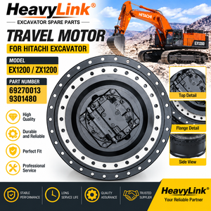 Fahrantrieb Endantrieb für Hitachi EX1200 ZX1200 Bagger Ersatzteil 69270013 9301480 - Product Image 2