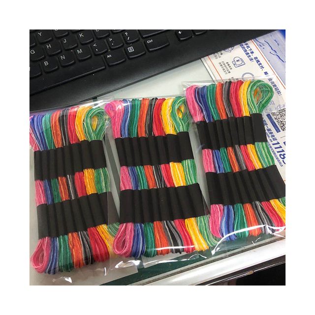 Natural Real Silk Wholesale-embroidery-thread 100% Cotton Embroidery Thread