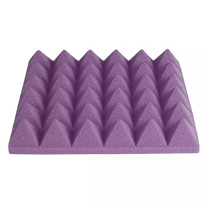 DIY Colorful Egg Crate Pyramid Wedge Shape Acoustic Foam Bunnings Absorbing Soundproof Panel for Studio