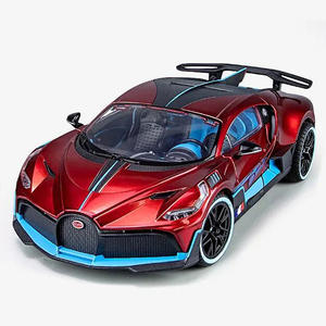 بوجاتي إذن lisense 1:18 بوجاتي Divo 11.5*26*7.5 سنتيمتر محاكاة سبيكة نموذج التراجع الصوت و ضوء سيارة نموذج - Product Image 3