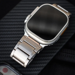 Correa de Reloj de Titanio para <span class=keywords><strong>Apple</strong></span> <span class=keywords><strong>Watch</strong></span> <span class=keywords><strong>Ultra</strong></span> 2, Envío Directo de Fábrica, Repuesto para iWatch <span class=keywords><strong>Ultra</strong></span> Series 8/9, Superventas - Product Image 2