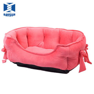 Espuma viscoelástica acrílica esponjosa para perros, muebles calmantes, cama de tiburón para mascotas - Product Image 1