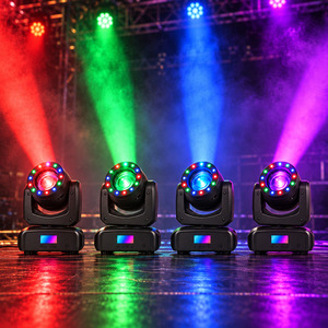 Moving Head <b>Spot</b> <b>Battery</b> Powered 30W LED Mini Gobo Moving Head Wireless DMX Rechargeable for Wedding Event - Product Image 4