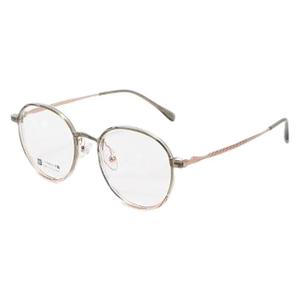 Round Metal <b>Eyeglasses</b> <b>Frame</b> Full Rim Unisex Lightweight Anti Uv Optical Glasses 2024 - Product Image 1