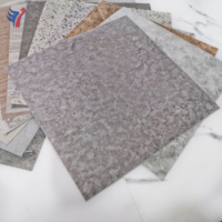 Colle à base d'huile, papier peint pour sol véritablement imperméable, carreaux de sol autocollants à peler et coller