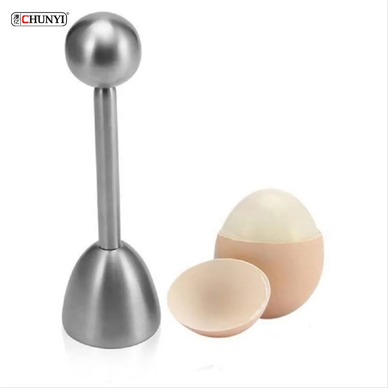 Coupe-coquille pour œufs en acier inoxydable, accessoires de cuisine domestique, 1 pièce