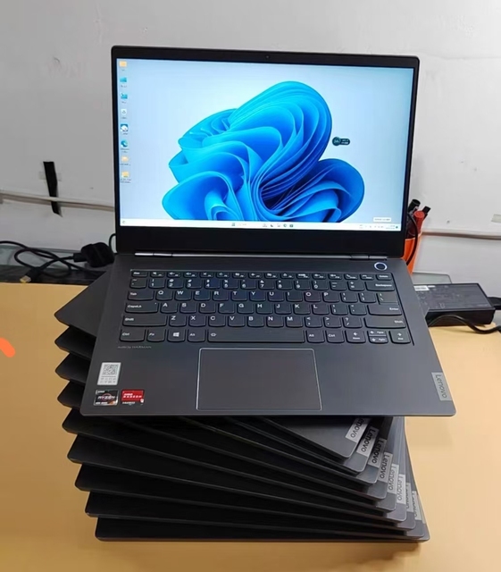 Wholesale Used Business Laptop Yangtian S550 AMD Ryzen 5 4600U 14" Slim Laptop Camera English Keyboard 8GB DDR4 256GB SSD Intel